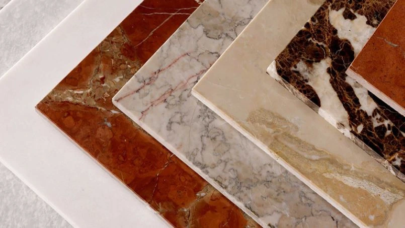 تنوع رنگ و طرح سنگ تراورتن