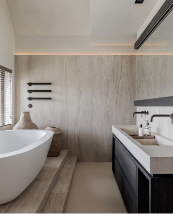 سنگ تراورتن در کجا مورد استفاده قرار می گیرد؟